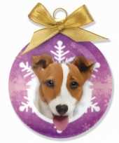 Plastic huisdier kerstballen hond 10075018